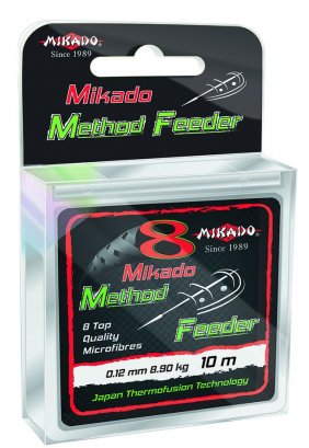 Mikado Octa Method Feeder 0.08 10m Black