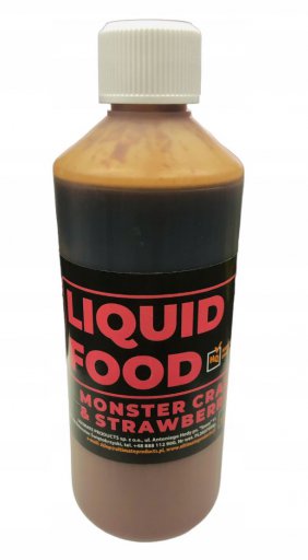 Top Range Liquid Food Monster Crab Strawberry 500 Ml