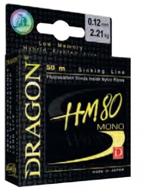 Dragon Hm80 Pro 50m 0.182mm Jasnozielona