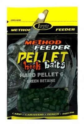 Hook Baits Hard Pellet 6 Green Betaine 25g